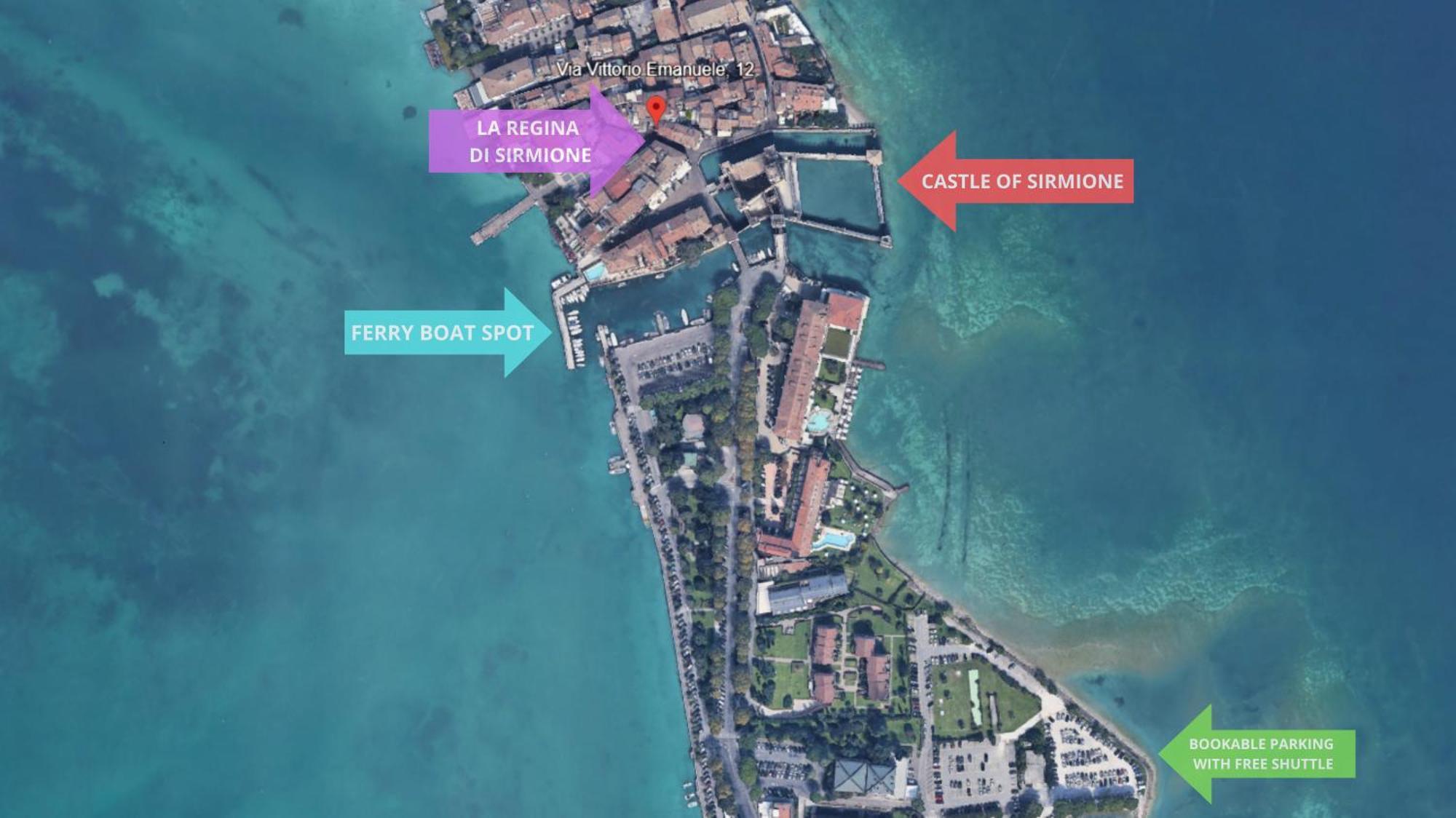Desenzanoloft Official Partner Marriott Homes & Villas - Queen Of Sirmione Castle View エクステリア 写真